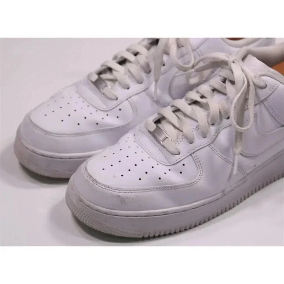 Nike Air Force 1 '07 Lowtop Leather Sneakers Men's US 13 - Picture 3 of 10